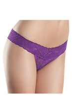 Lace "V" Cut Low Rise Panties