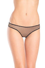 Semi-Sheer Mesh Briefs