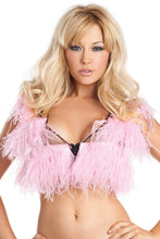 Ostrich Feather Top