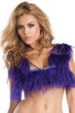 Ostrich Feather Top