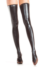 Zippered Backseam Thigh Highs