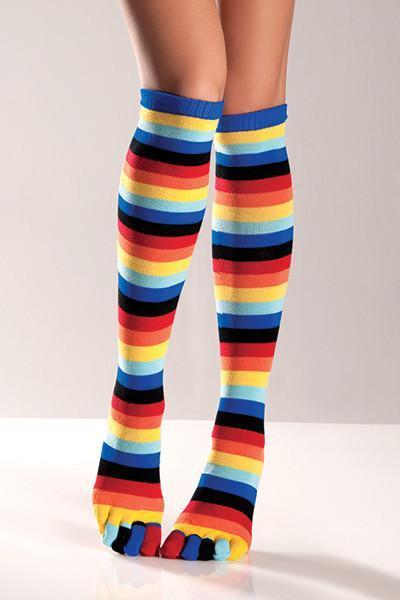Rainbow Knee Highs