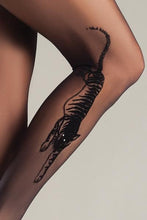 Woven Tiger Pattern Pantyhose
