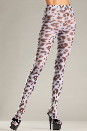 Animal Print Pantyhose