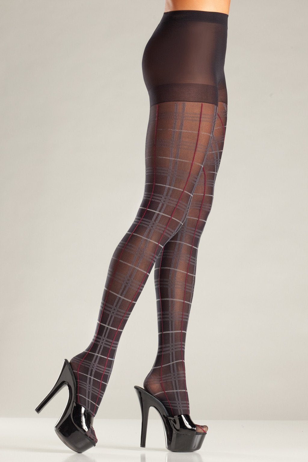 Plaid Pantyhose