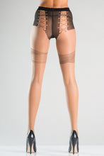 Pantyhose With Thigh Ribbon