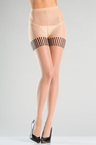 Pantyhose With Bow Design