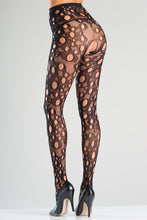 Pantyhose Crotchless Holey Fishnet