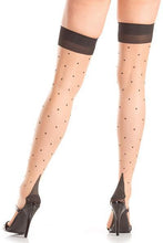 Polkadot Nude Thigh Highs